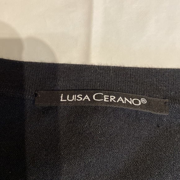 Luisa Cerano Pullover Top Size 12 - Picture 5 of 10